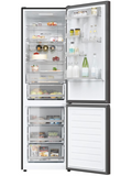 Haier HDW3620DNPD - Black Freestanding 60/40 Frost Free Fridge Freezer - D energy