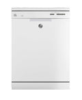 Hoover HDYN 1L390OW - White Freestanding Dishwasher - F energy - Display