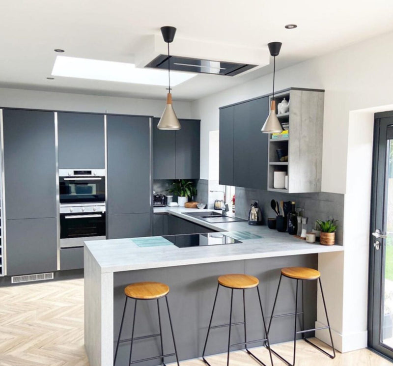 Faber HEAVEN-LITE-EV8-X-A120 - Stainless Steel 120cm Ceiling Extractor - A Rated