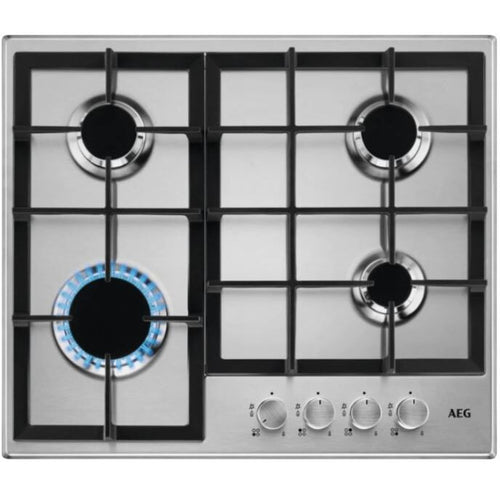 AEG HGB64200SM - Stainless steel 4 Zone Gas Hob