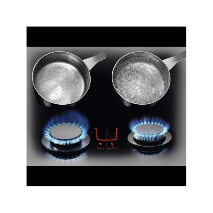 AEG HGB64420YM - Stainless steel 4 Zone Gas Hob