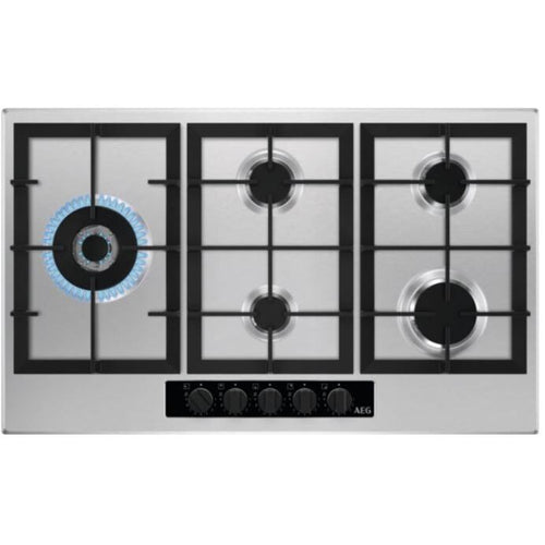 AEG HGB95522YM - Stainless steel 5 Zone Gas Hob