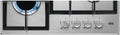 AEG HGE64200SM - Stainless steel 4 Zone Gas Hob