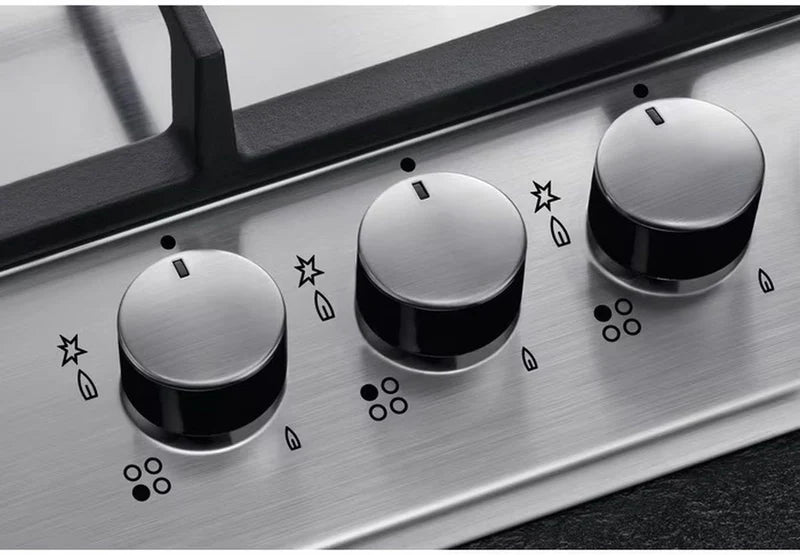 AEG HGE64200SM - Stainless steel 4 Zone Gas Hob