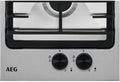 AEG HGX3220SM - Stainless steel 2 Zone Gas Hob