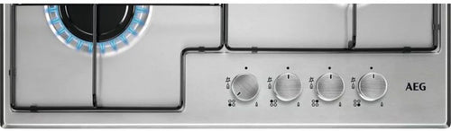 AEG HGX6400SM - Stainless steel 4 Zone Gas Hob