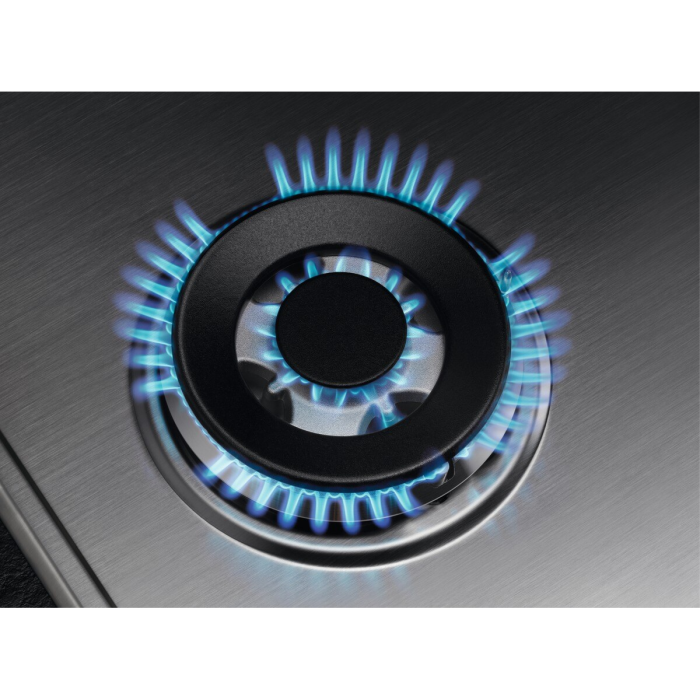 AEG HGX75400SM - Stainless steel 5 Zone Gas Hob