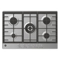 Hoover HHG75WK3X - Stainless Steel 75cm Gas Hob - 5 Zones - Front Controls