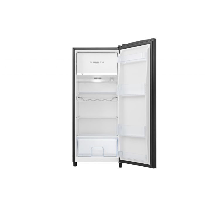 Hisense RR220D4ABF - Black Tall Fridge With Ice Box - 150L - F Energy Rating