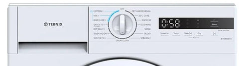 Teknix BITKWD8614 - White 8/6KG Integrated Washer Dryer - 1400 RPM - A Energy
