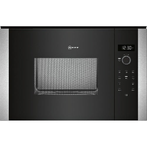 Neff HLAWD23N0B - Stainless steel Built in Electric Microwave