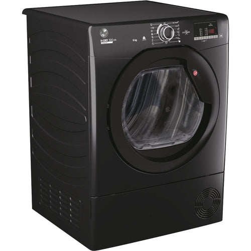 Hoover HLE C9DGB - Black 9KG Condenser Tumble Dryer - B energy - Display