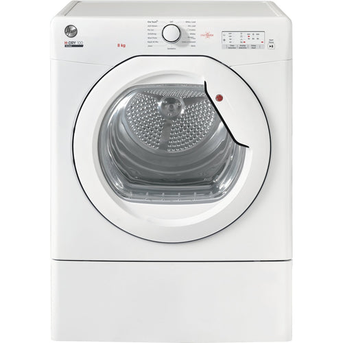 Hoover HLE V8LG - White 8KG Vented Dryer - C energy