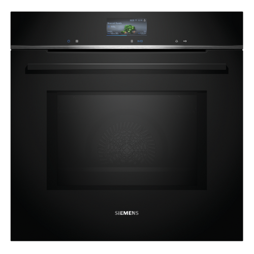 Siemens HM776G1B1B - Black Built in Electric Single Oven