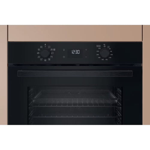 Hotpoint HO 458CF B UK - Black Single Oven - 71L - A+ Energy