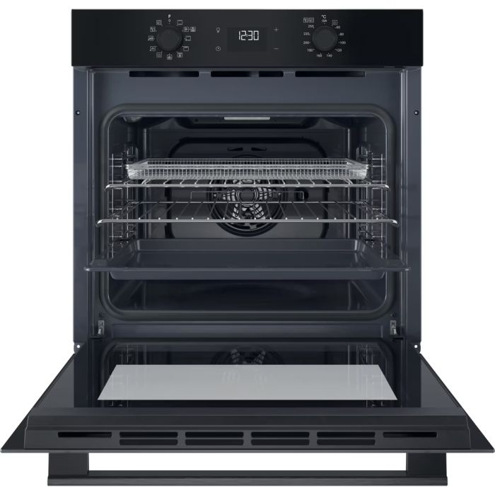 Hotpoint HO 458CF B UK - Black Single Oven - 71L - A+ Energy