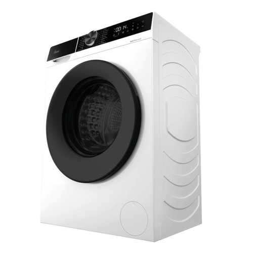 Hoover HGWD 4106B9C-80 washer dryer - angled side view