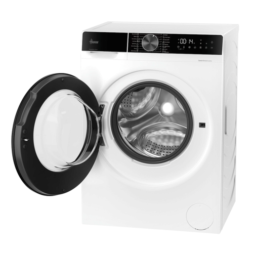 Hoover HGWD 4106B9C-80 washer dryer - door open showing drum