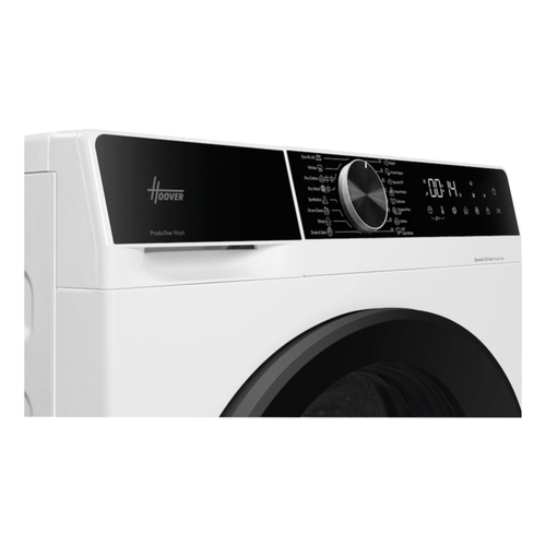 Hoover HGWD 4106B9C-80 washer dryer - control panel detail