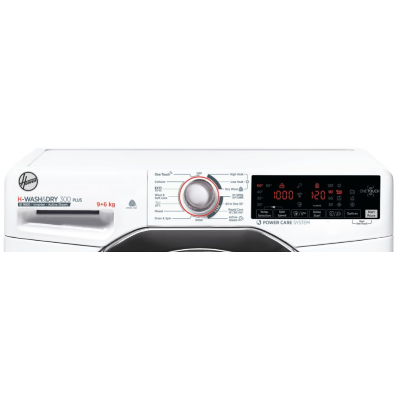 Hoover H3DS696TAMCE - White 9KG/6KG Washer Dryer - 1600 RPM - E/C energy