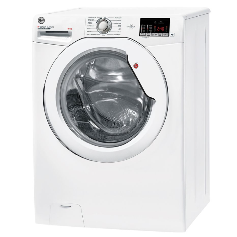 Hoover H3W 582DE - White Freestanding 8KG Washing Machine - 1500 RPM - D energy