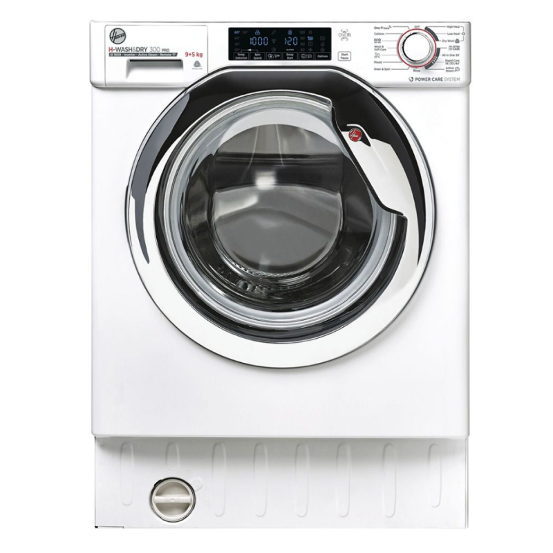 Hoover HBDOS695TAMCET80 - White Integrated 9KG/5KG Washer Dryer - 1600 RPM - D energy