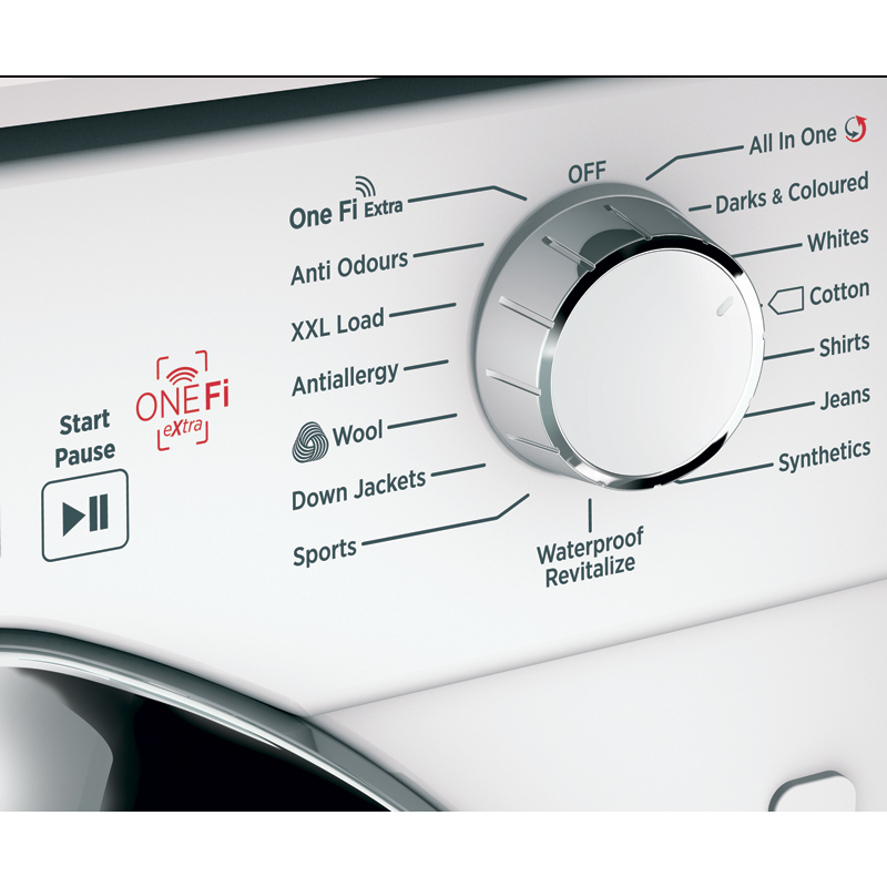 Hoover BHTD H7A1TCE - Wi-fi connected White Integrated 7KG Integrated Dryers - A+ energy