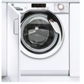 Hoover HBWS 49D2ACE - White Integrated 9KG Washing Machine - 1400 RPM - C energy - Display