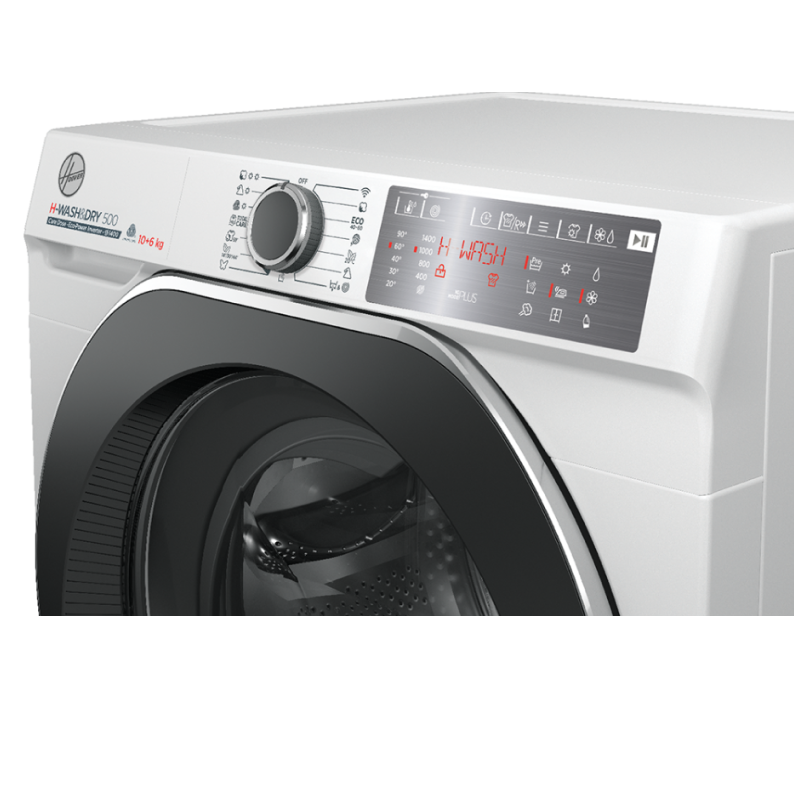 Hoover HDDB4106AMBC - White 10KG/6KG Washer Dryer - 1400 RPM - D/A energy