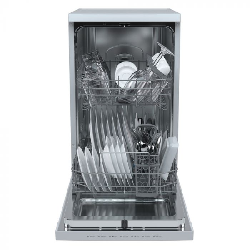 Hoover HDPH 2D1049W - White Freestanding Dishwasher - E energy