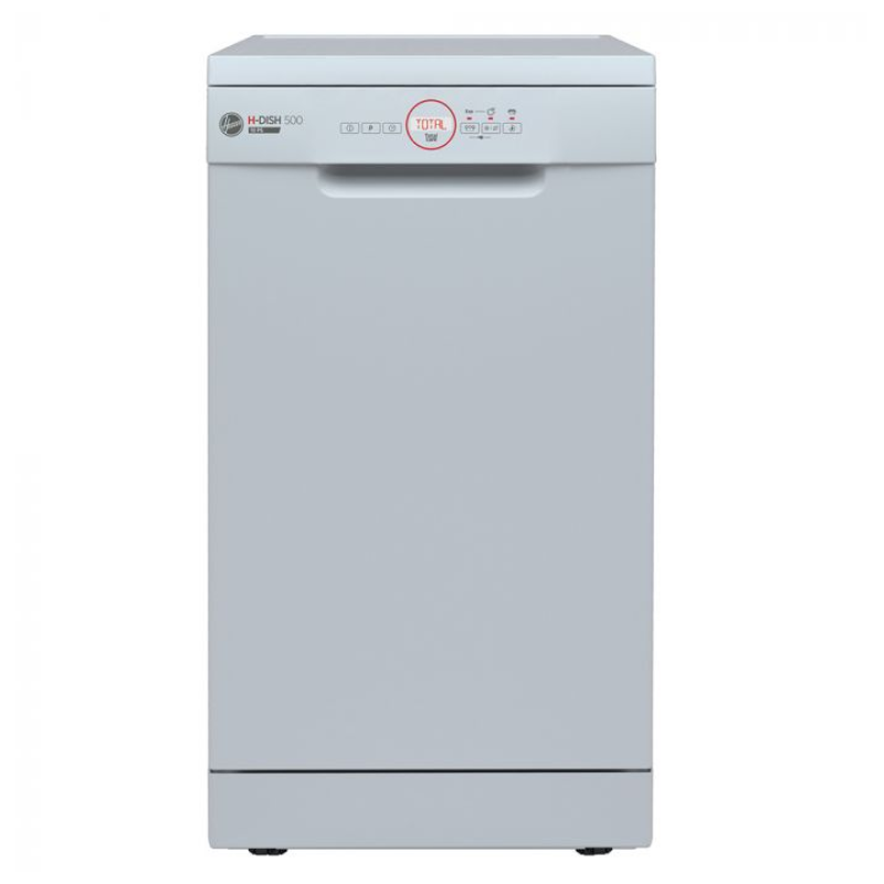 Hoover HDPH 2D1049W - White Freestanding Dishwasher - E energy - Display