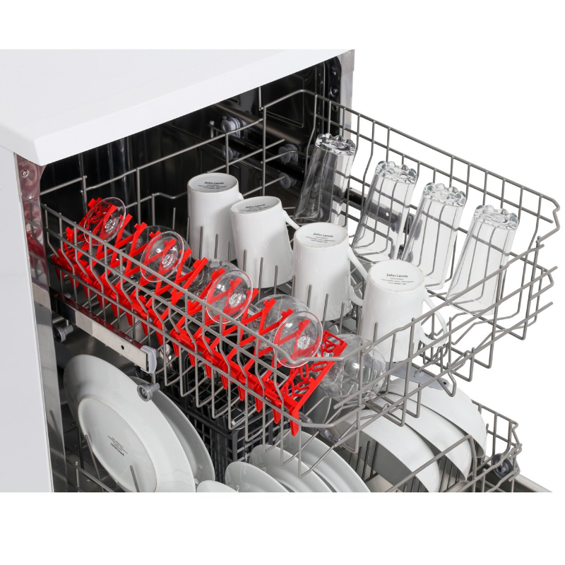 Hoover HDYN 1L390OW - White Freestanding Dishwasher - F energy - Display