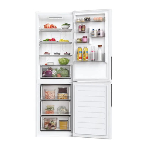 Hoover HOCE4T618EWK - White Fridge Freezer - 341L - E Energy