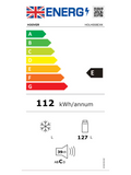 Hoover HOLHS58EXK - Silver Undercounter Manual Defrost Fridge - E energy