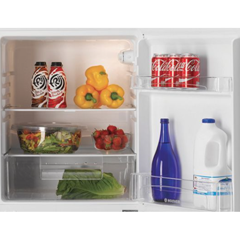 Hoover HSC536W-80N - White Freestanding 50/50 Manual Defrost Fridge Freezer - F energy