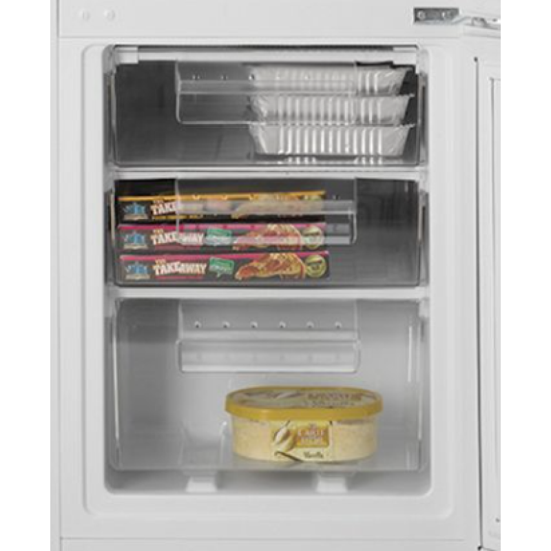 Hoover HSC536W-80N - White Freestanding 50/50 Manual Defrost Fridge Freezer - F energy