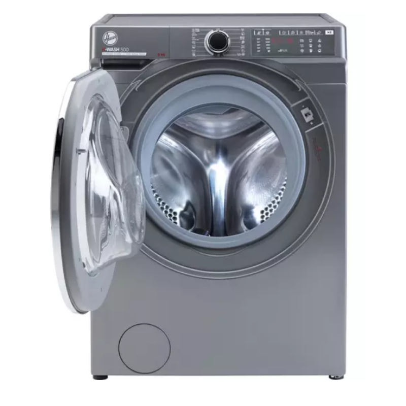 Hoover HWB69AMBCR - Graphite Freestanding 9KG Washing Machine - 1600 RPM - A energy