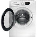 Hotpoint NSWM 1046 W UK - White Freestanding 10KG Washing Machine - 1400 RPM - A energy