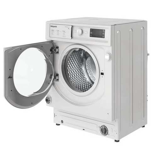 Hotpoint BI WMHG 91485 UK - Integrated 9KG Washing Machine - 1400 RPM - B energy - Display