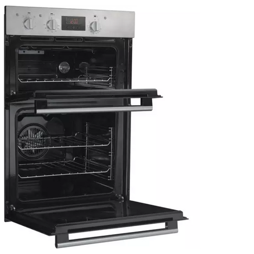 Hotpoint DU2 540 IX - Stainless steel Built under Electric Double Oven - B/B energy - Display