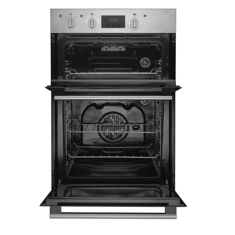 Hotpoint DU2 540 IX - Stainless steel Built under Electric Double Oven - B/B energy - Display