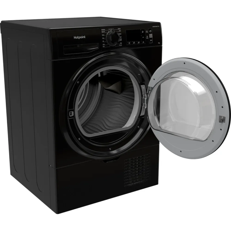 Hotpoint H3 D91B UK - Black 9KG Condenser Tumble Dryer - B energy