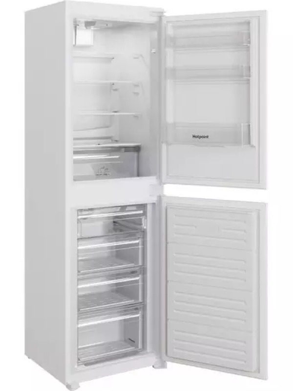 Hotpoint HBC18 5050 F2 - White Freestanding 50/50 Frost Free Fridge Freezer - E energy