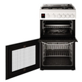 Hotpoint HD5G00CCW/UK - White 4 Zone Gas Cooker - Catalytic cleaning - A energy