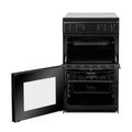 Hotpoint HD5V92KCB/UK - Black 4 Zone Electric Cooker - Catalytic cleaning - A energy