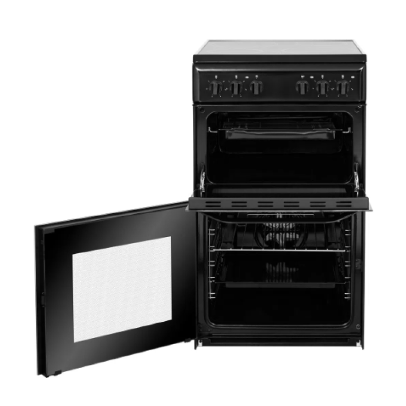 Hotpoint HD5V92KCB/UK - Black 4 Zone Electric Cooker - Catalytic cleaning - A energy