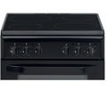 Hotpoint HD5V92KCB/UK - Black 4 Zone Electric Cooker - Catalytic cleaning - A energy