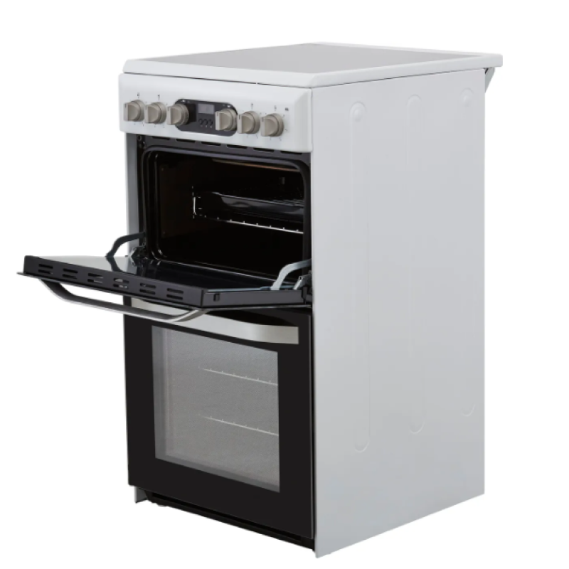 Hotpoint HD5V93CCW/UK - White 4 Zone Electric Cooker - Catalytic cleaning - A energy