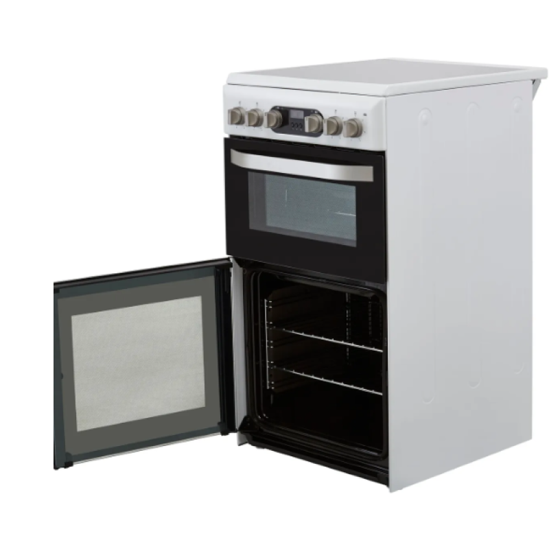 Hotpoint HD5V93CCW/UK - White 4 Zone Electric Cooker - Catalytic cleaning - A energy