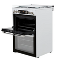 Hotpoint HD67G02CCW/UK - White 4 Zone Gas Cooker - Catalytic cleaning - A+ energy